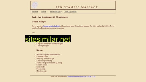 Frk-stampes-massage similar sites