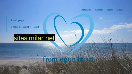 Fromopenhearts similar sites