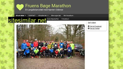 fruensboegemarathon.dk alternative sites