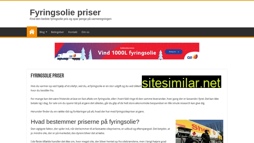 fyringsoliepris.dk alternative sites
