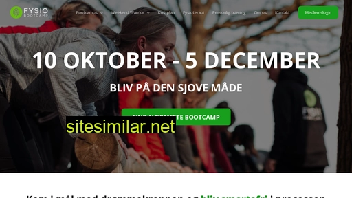 fysiobootcamp.dk alternative sites