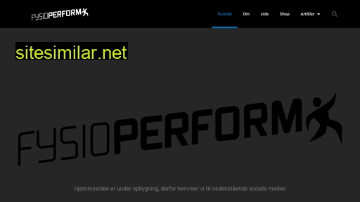 fysioperform.dk alternative sites