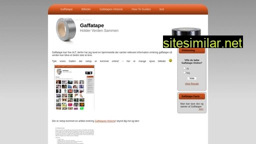 gaffatape.dk alternative sites