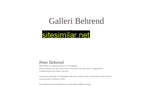 galleri-behrend.dk alternative sites