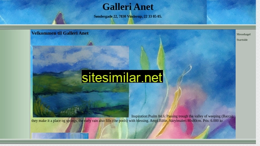 gallerianet.dk alternative sites