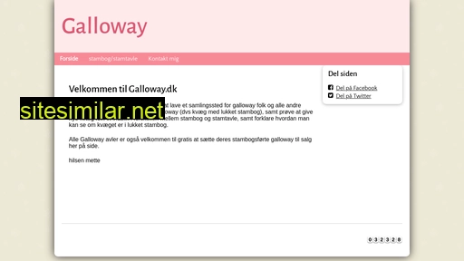 galloway.dk alternative sites