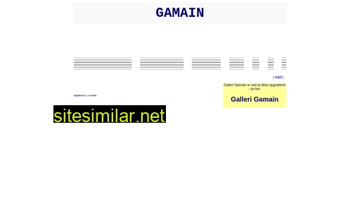 gamain.dk alternative sites