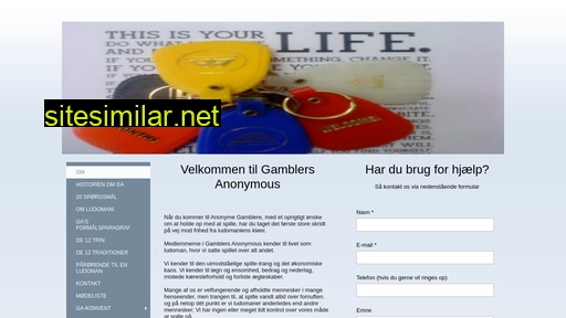 gamblersanonymous.dk alternative sites