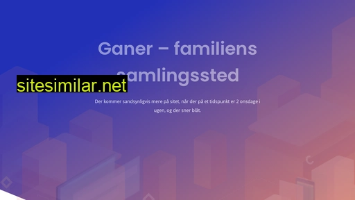 ganer.dk alternative sites