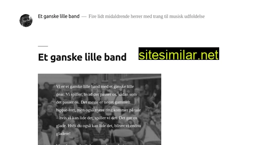 ganskelilleband.dk alternative sites