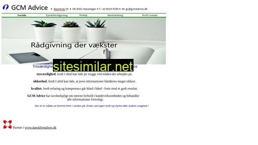 gcmadvice.dk alternative sites