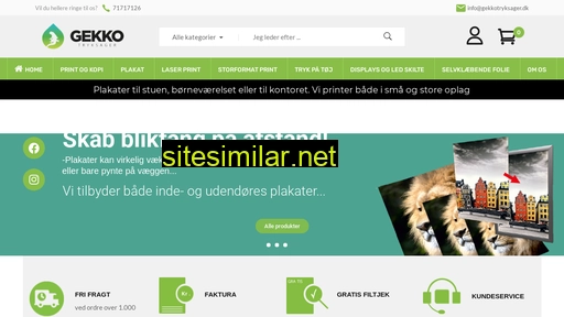 gekkotryksager.dk alternative sites