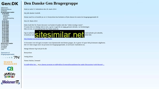 gen-brugergruppe.dk alternative sites