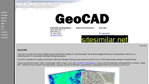 geocad.dk alternative sites