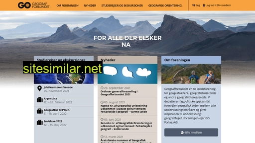 geografforbundet.dk alternative sites