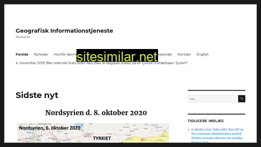 geografinfo.dk alternative sites