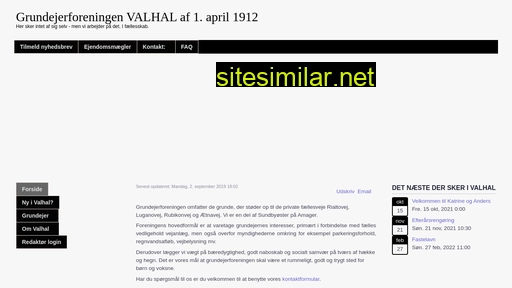 gfvalhal.dk alternative sites