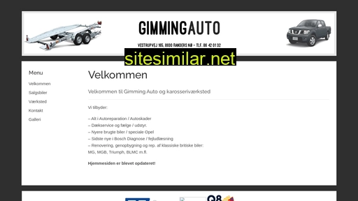 gimmingauto.dk alternative sites