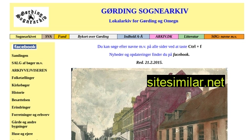 gordingarkiv.dk alternative sites