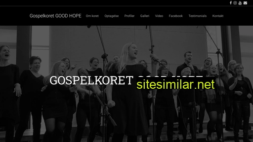 gospelkoretgoodhope.dk alternative sites