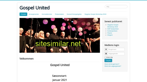 gospelunited.dk alternative sites