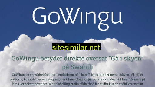 gowingu.dk alternative sites
