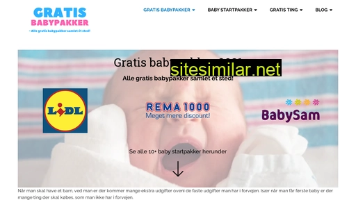 gratis-babypakke.dk alternative sites