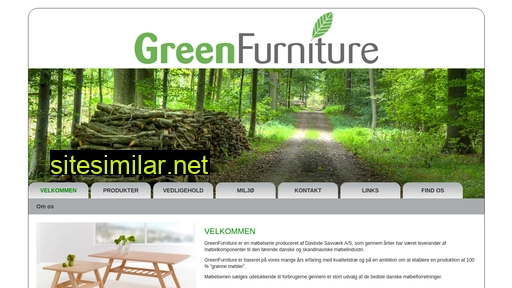 greenfurniture.dk alternative sites