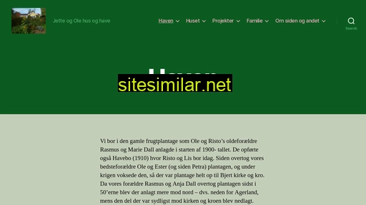 greenhome.dk alternative sites