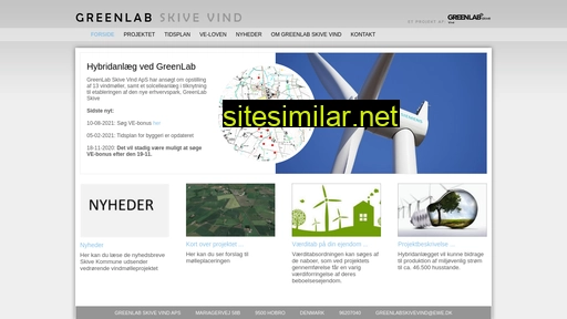 greenlabskivevind.dk alternative sites