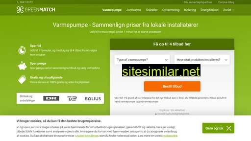 greenmatch.dk alternative sites