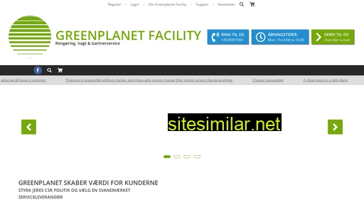 greenplanet.dk alternative sites