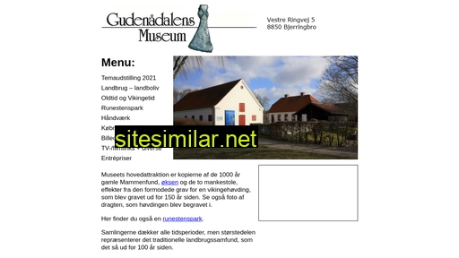 gudenaadalens-museum.dk alternative sites