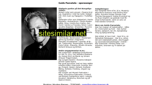 guidopaevatalu-operasanger.dk alternative sites