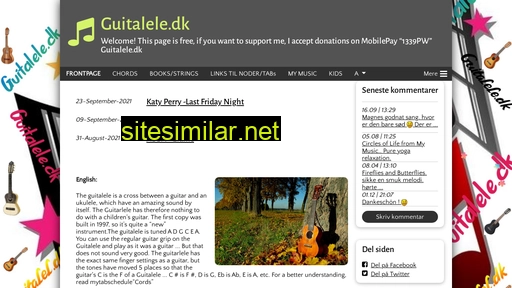 guitalele.dk alternative sites