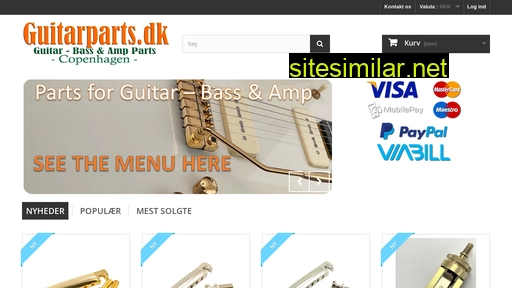 guitarparts.dk alternative sites