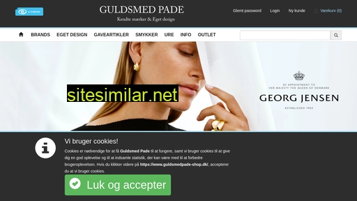guldsmedpade-shop.dk alternative sites