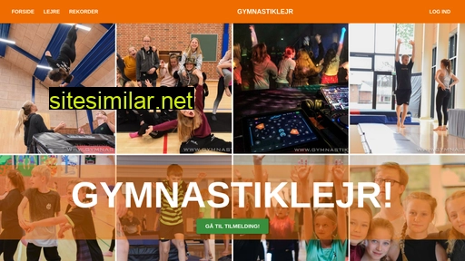 gymnastiklejr.dk alternative sites