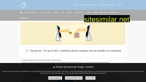 gysser.dk alternative sites