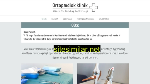 haandogfodkirurgi.dk alternative sites