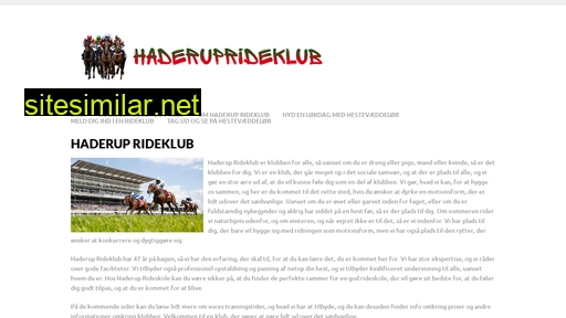 haderuprideklub.dk alternative sites