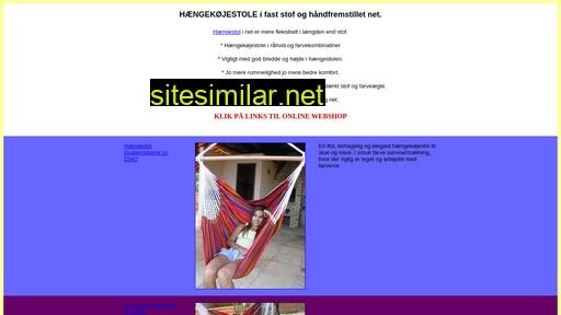 haengekoejestole.dk alternative sites