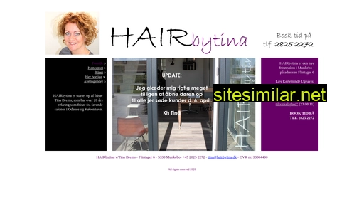 hairbytina.dk alternative sites