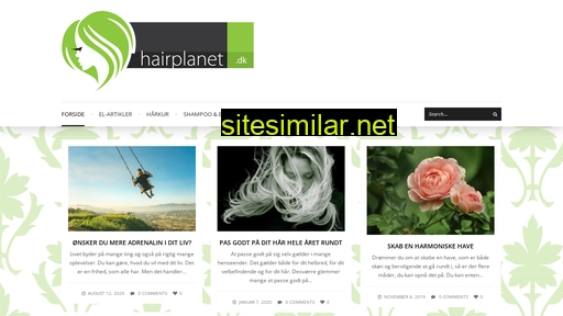 hairplanet.dk alternative sites