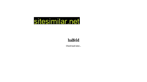 Halfeld similar sites