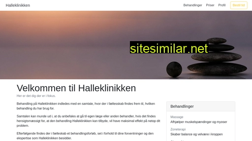 halleklinikken.dk alternative sites