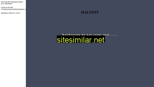 Halstat similar sites