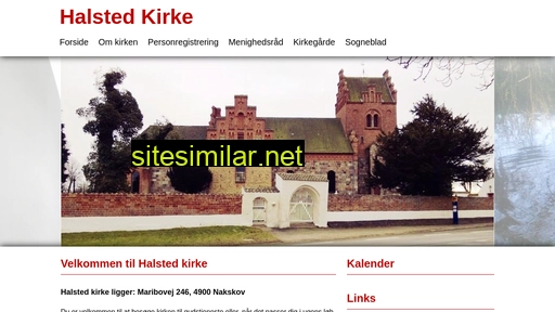 halsted-kirke.dk alternative sites