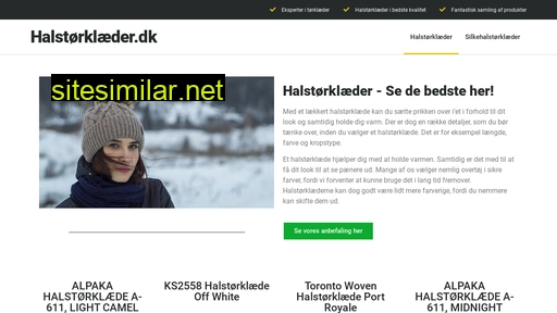 halstoerklaeder.dk alternative sites