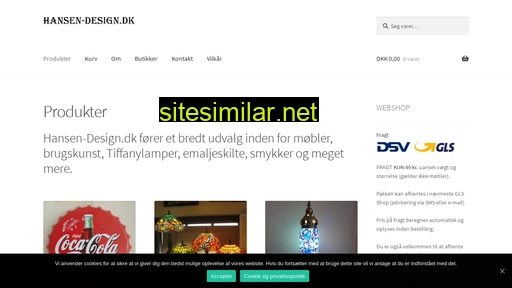 hansen-design.dk alternative sites